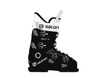 BUTY DAMSKIE SALOMON SELECT SE Black/Beluga;/White