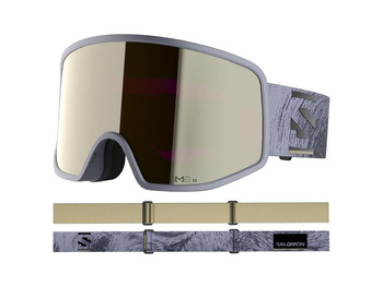 GOGLE NARCIARSKIE SALOMON SENTRY PRO SIGMA BL GRANITE/BG MODEL 2026