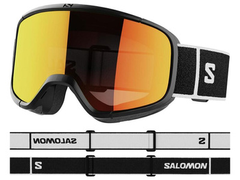 GOGLE NARCIARSKIE SALOMON AKSIUM 2.0 BLACK/Univ MID RED