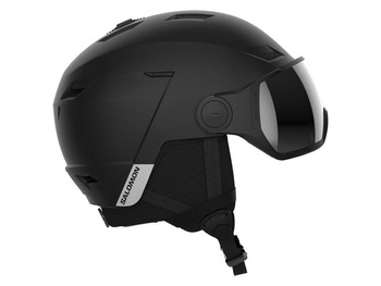 KASK NARCIARSKI SALOMON  PIONEER LT VISOR bk/Uni SI MODEL 2026