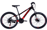 ROWER MTB SPACE MERCURY 24 ALU RAMA  DWA KOLORY